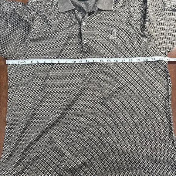 Bobby Jones TPC Sawgrass Golf Polo Men's Size XL 100% Cotton Patterned - Picture 6 of 10